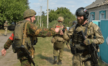 Camarazii rusi care fug din fata ucrainenilor, executati de militarii rusi