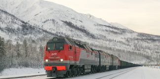 Linie feroviara strategica aruncata in aer de serviciile secrete ucrainene