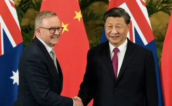 Relatia instabila a Australiei cu China